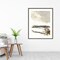 Padilla Bay Beach by Kris Ekstrand Wood Framed Wall Art Print 33 in. W x 41 in. H